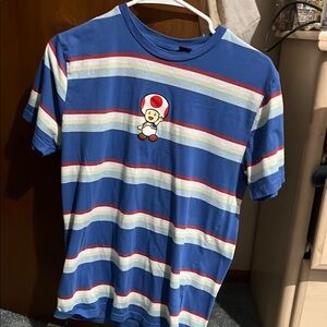 Nintendo Blue Red Short Sleeve T-Shirt